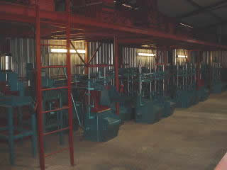 A section of our warehouse